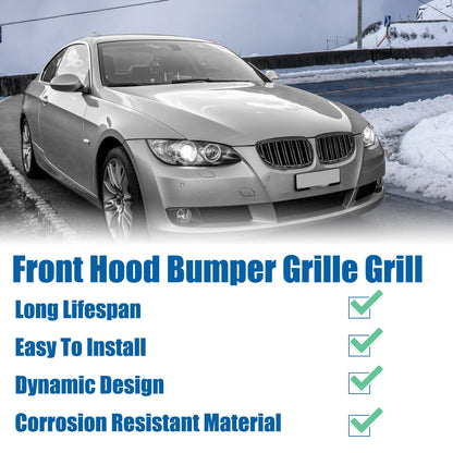 Front Hood Bumper Grille for BMW 328i 335i M3 xDrive 335is (2012-2015)