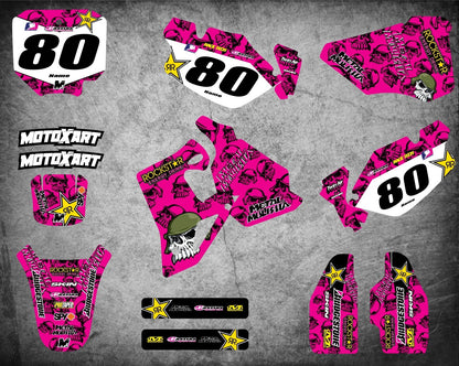 Custom Graphic Kit Decals Stickers for Honda CR 80 (1996-2002)
