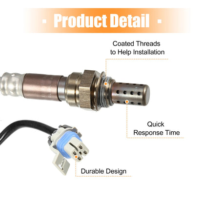 1 x Downstream Oxygen Sensor for Chevrolet Silverado 3500 (2002 - 2006)