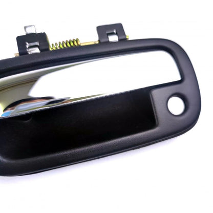 Exterior Door Handle Chrome Front L+R Fits Nissan Frontier D22 Truck 1998-05 D06