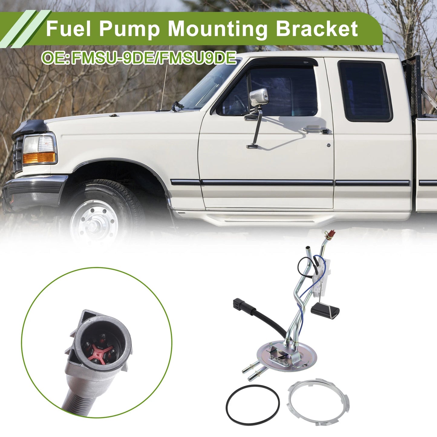 Fuel Sender & Hanger Assembly for Ford F250 F350 (1994-1997) 19 Gallon Diesel