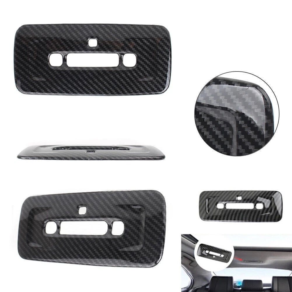 Carbon Fiber Interior Rear Reading Light Covers for Toyota Camry (2018-2019)