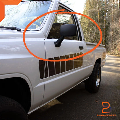 Side Door Mirrors for Toyota Hilux Ute LN65 LN50 LN56 LN60 4WD (1983-1988)