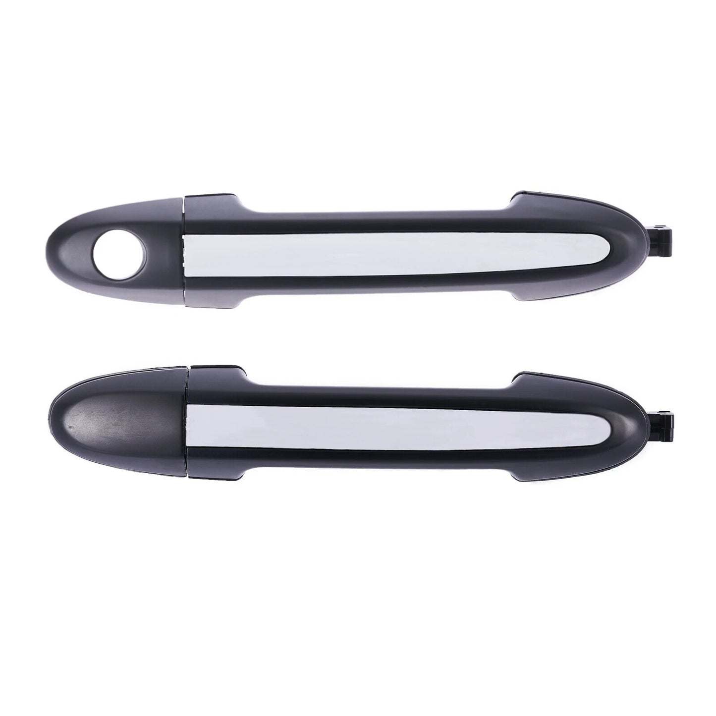 2 x Left & Right Outer Door Handle Chrome for Hyundai Santa Fe CM (2006–2012)