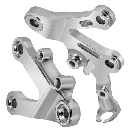 Left & Right Footpeg Bracket for Kawasaki Ninja ZX6R ZX9R (1998–2003)