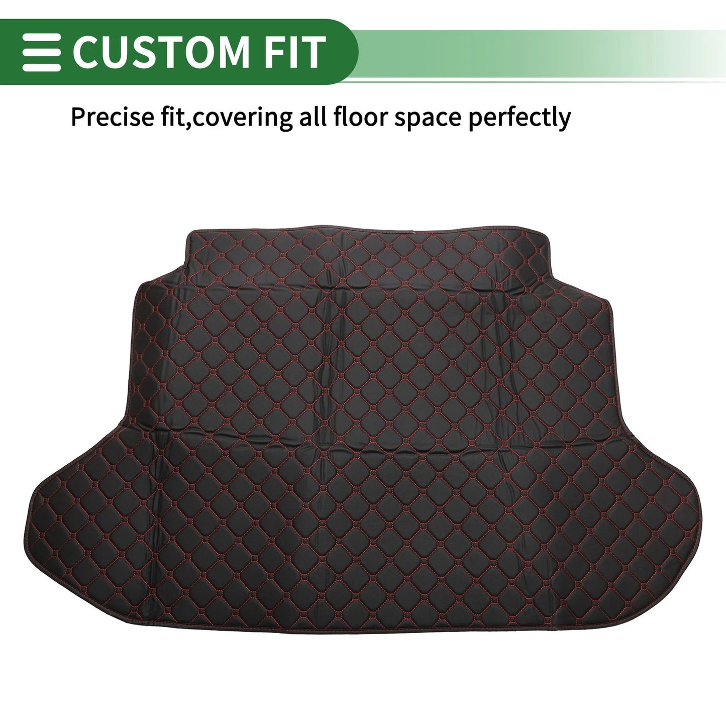 Cargo Liner Rear Trunk Mat for Honda CR-V (2002-2006) 3D Circular Pattern Black
