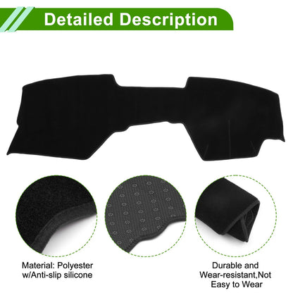 Dashboard Cover Mat for Mazda3 BP (2019-2024) Black 1 Set