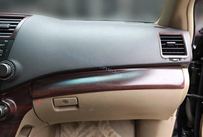 Peach Wood Grain Dash Gear Shift Side Cover for Toyota Highlander (2008–2013)