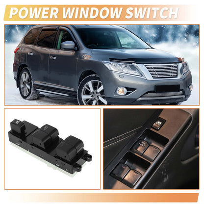 Front Right Power Window Switch for Nissan Pathfinder, Navara, Qashqai (2005-2019)