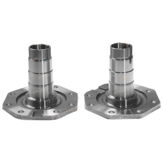 2 x Front Steering Hub Stub Axles for Landcruiser 80 Series