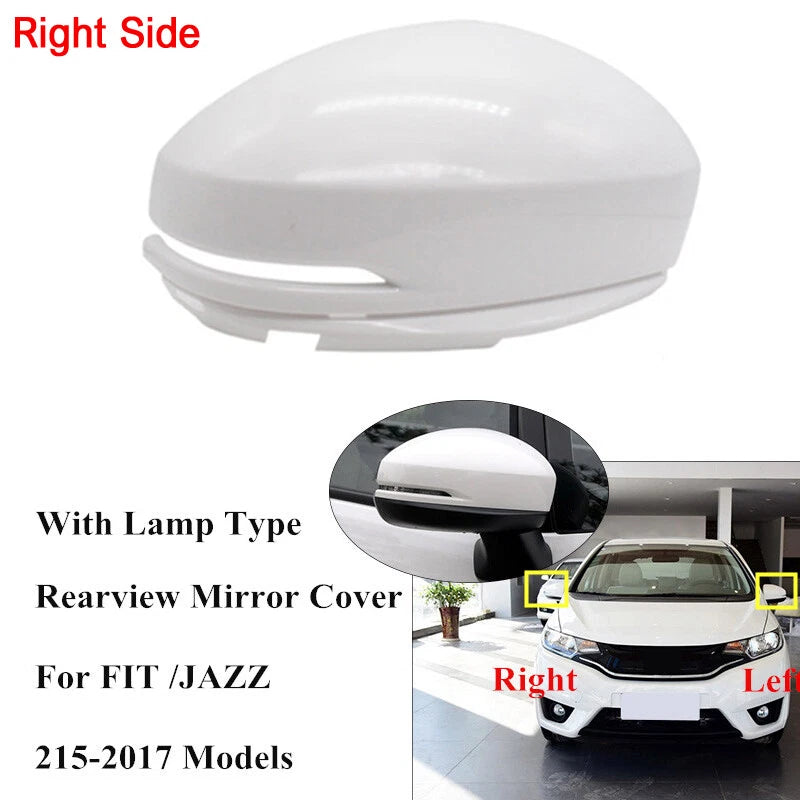 Right Rearview Mirror Cover Cap for Honda Fit / Jazz (2014-2018)
