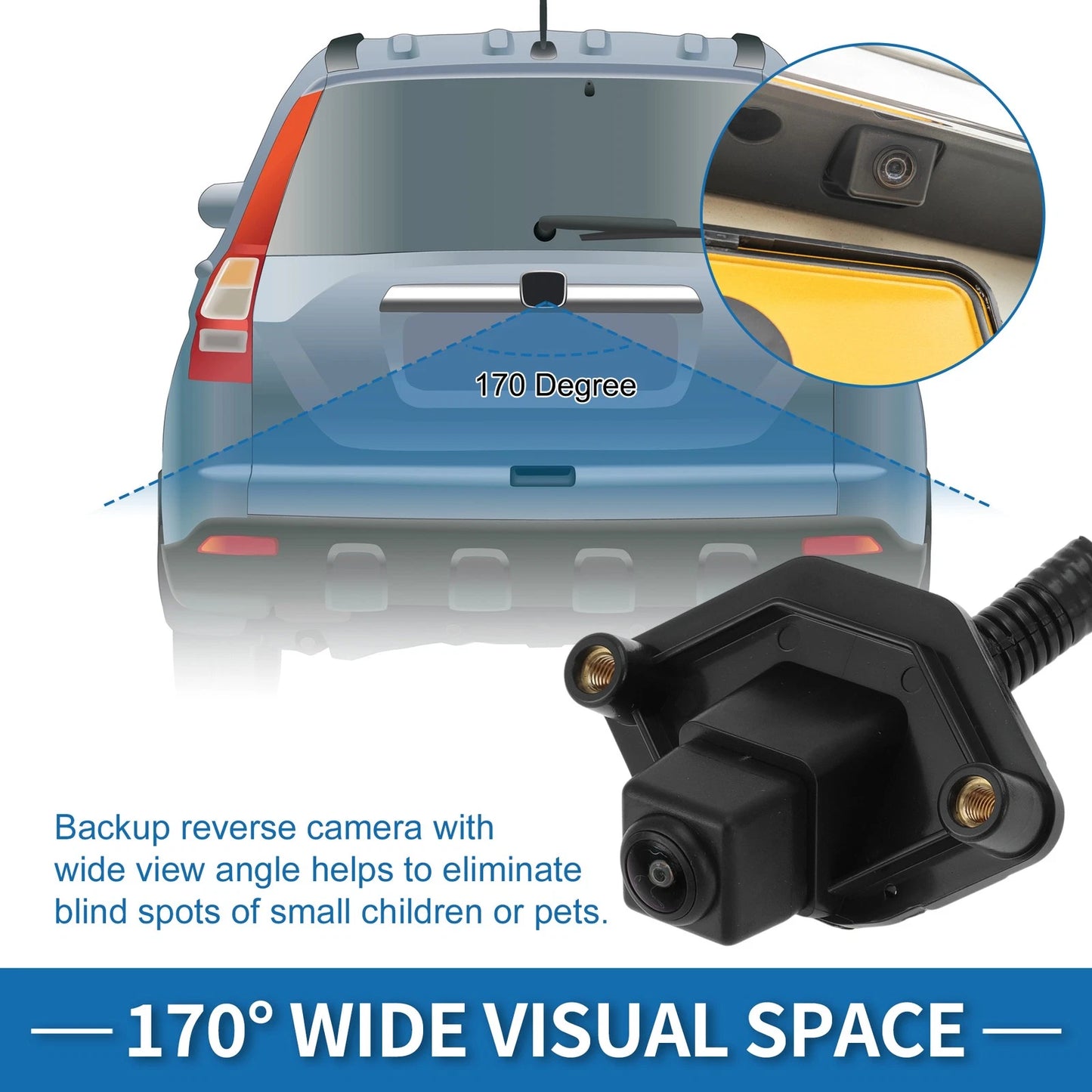Rear View Backup Camera for Nissan Rogue Sport (2017-2021)