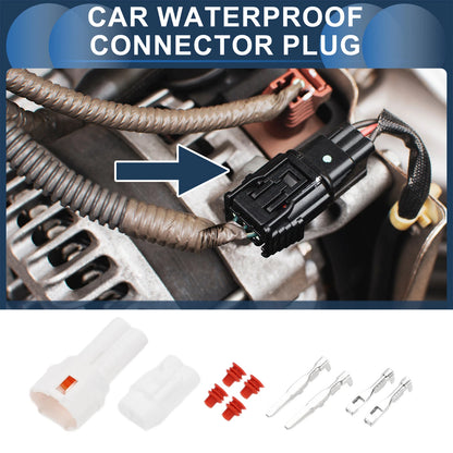Waterproof Connector Plug Male Female Wire Terminal for Honda