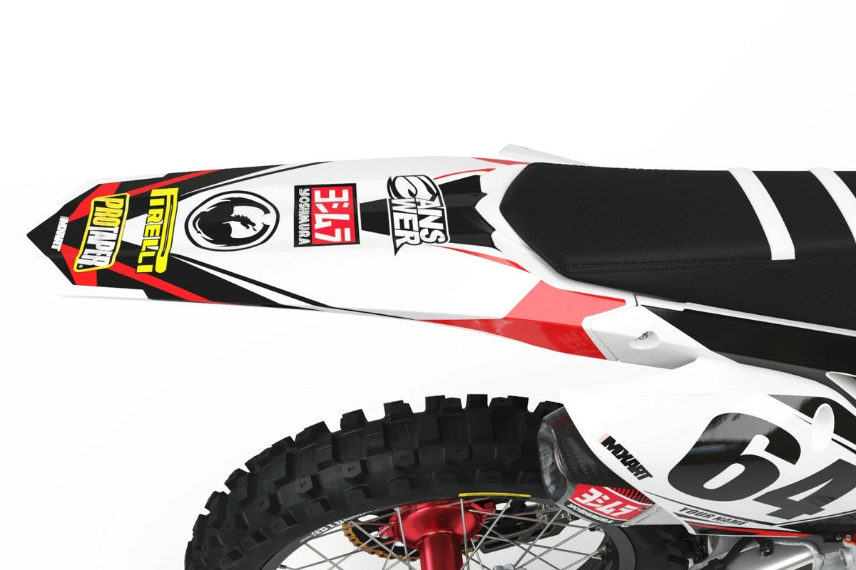 Custom Graphics Full Kit for Honda CRF 250 (2018-2020) EURO RED Style
