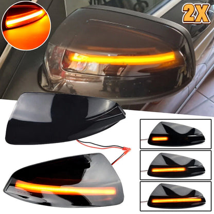 LED Dynamic Turn Signal Side Mirror Lights for Mercedes Benz S204 W204 W639