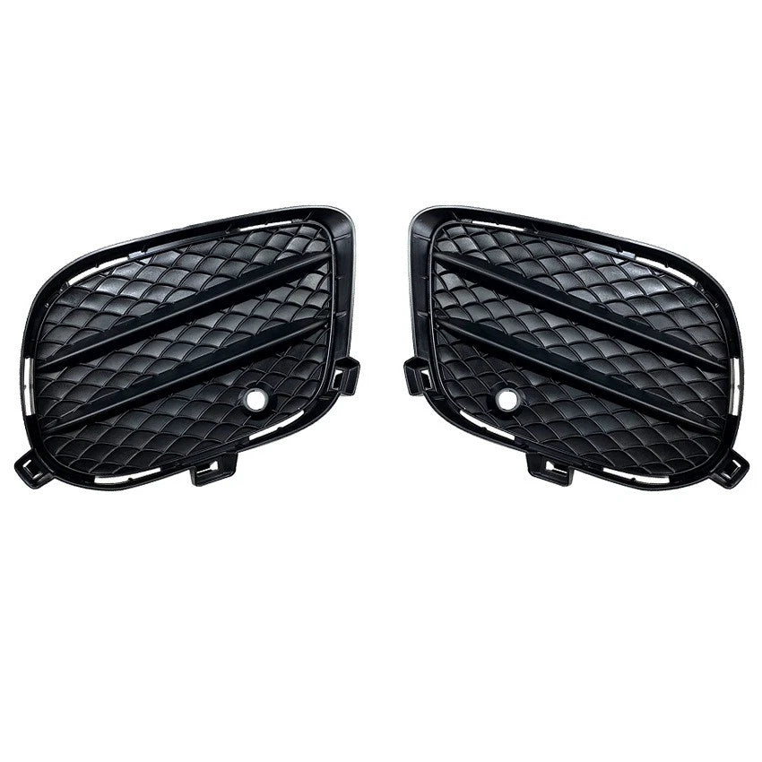 Front Bumper Side Grill Covers Deflectors for Mercedes-Benz GLE (2015–2018)