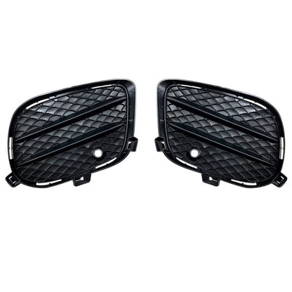 Front Bumper Side Grill Covers Deflectors for Mercedes-Benz GLE (2015–2018)