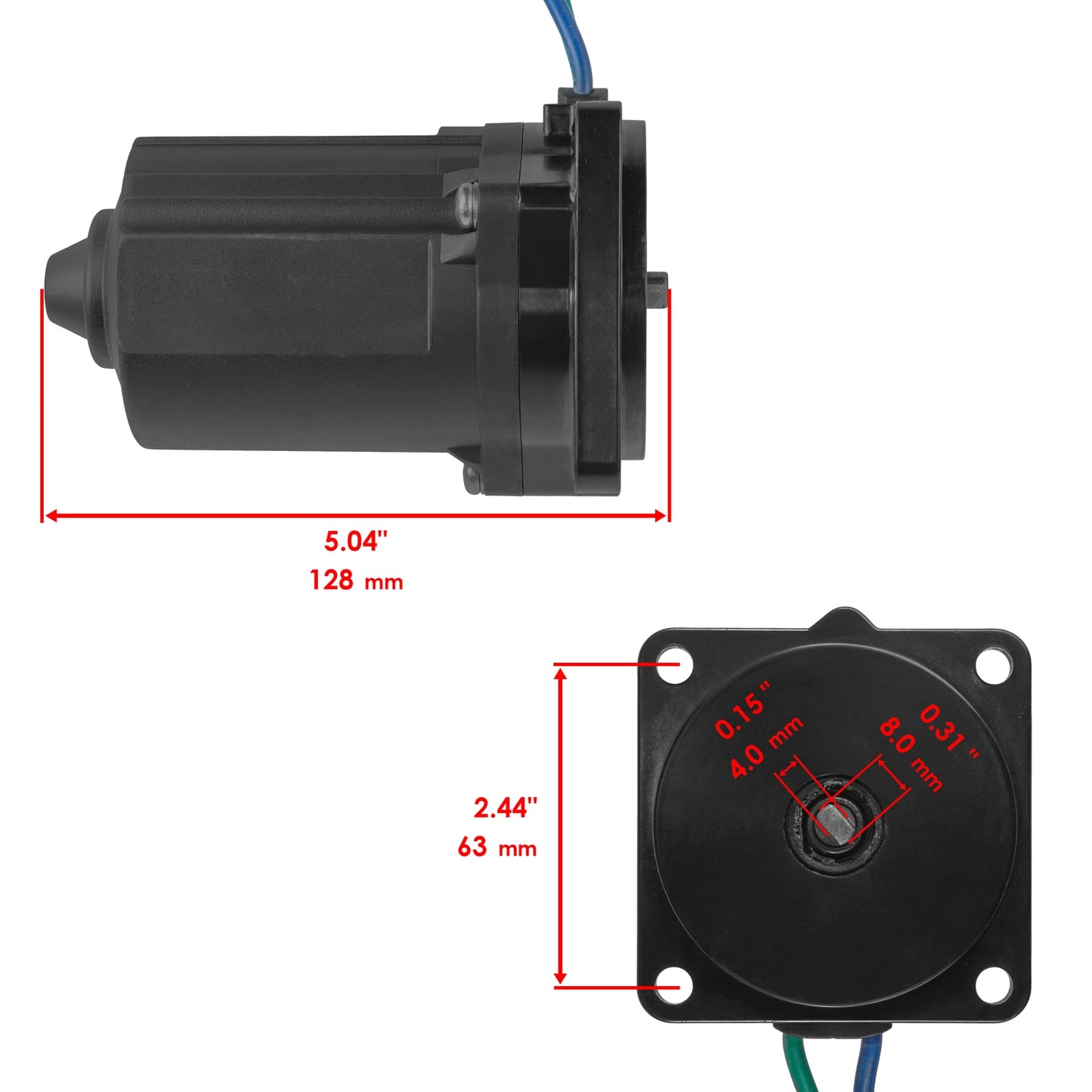 Power Tilt Trim Motor for Honda Outboard BF40/BF50 Engines 2004-UP