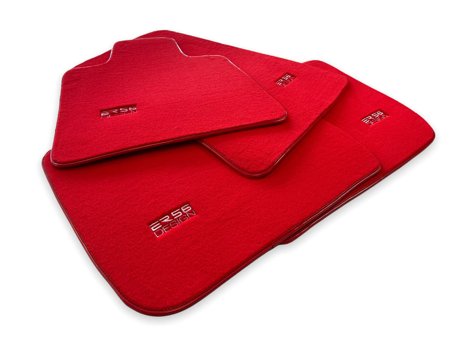 Tailored Red Floor Mats for Rolls Royce Wraith (2014-2023) - Premium Design