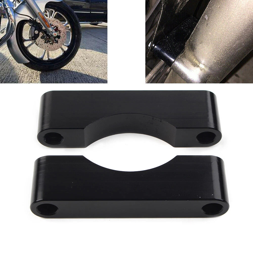 Black Front Fender Spacer for Harley Touring Road King (1984-2013)
