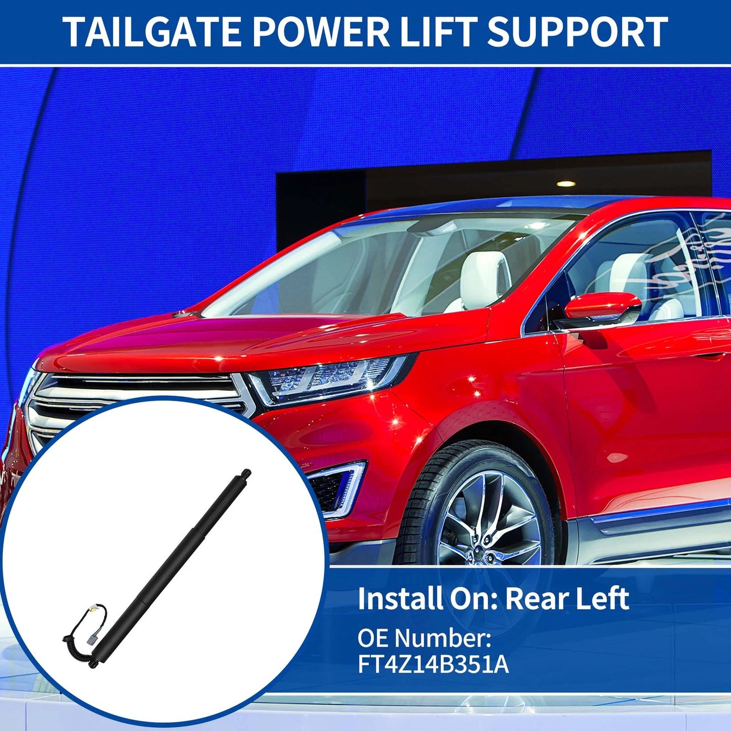 Rear LH Tailgate Lift Support for Ford Edge (2015-2018)