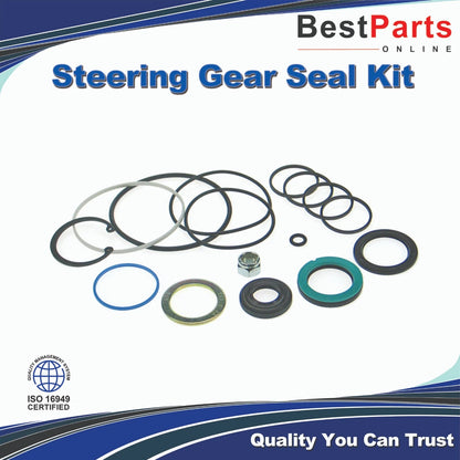 Steering Gear Seal Kit 4-Bolt Valve Housing for GMC Full-Size Truck