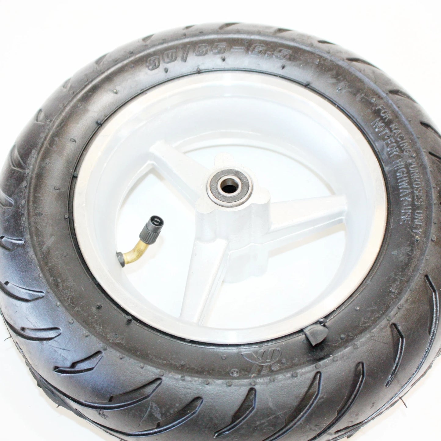 Front Wheel + Road Tyre for 49cc Mini Pocket Rocket PIT Dirt Bike (90-65)