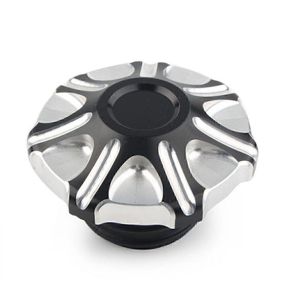 CNC Cut Vented Gas Cap for Harley Sportster Softail