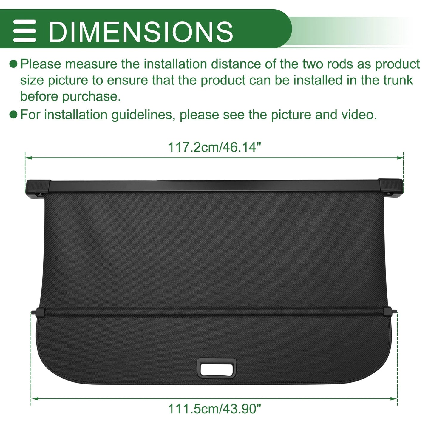 Retractable Cargo Cover for Land Rover Range Rover (2014-2021)