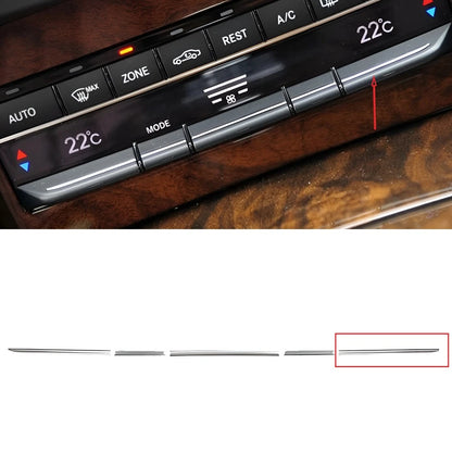 A/C TEMP Switch Button Trim Strip for Mercedes-Benz E-Class (2009-2016)