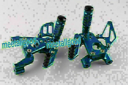 Blue Adjustable Motorcycle Footpegs for DUCATI 1199 (2012-2014)