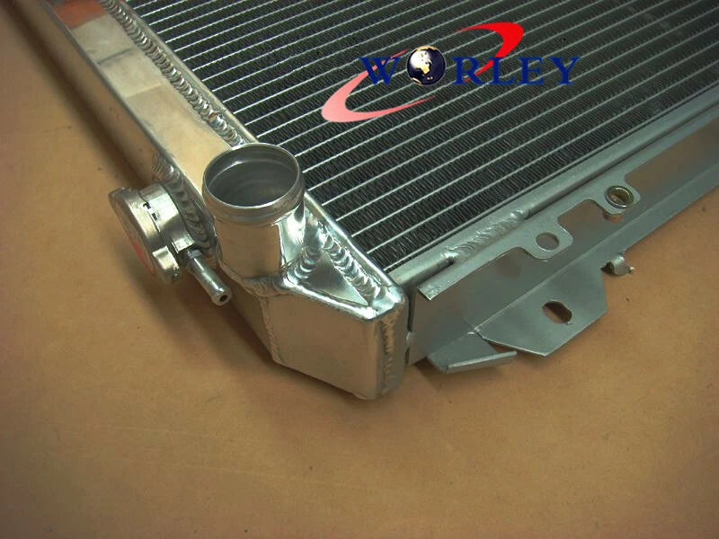 Aluminum Radiator + Fan for Toyota Hilux Surf 2.8D LN106 LN107 (1988-1997)