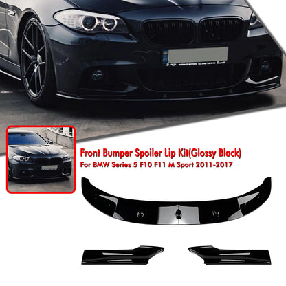Bumper Spoiler Lip for BMW 5 Series F10 F11 M Sport (2011-2017)