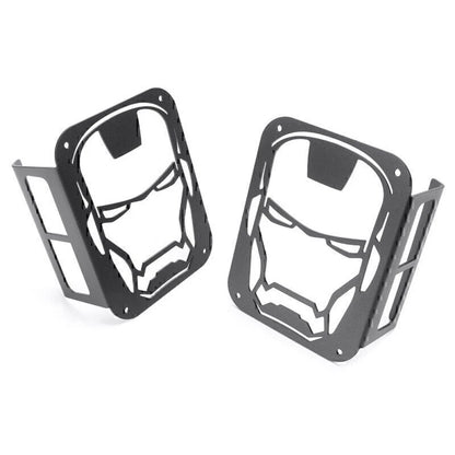 Iron Man Rear Tail Light Covers for JEEP WRANGLER JK (2007-2016)