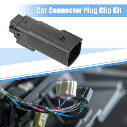 6 Pin Headlight Connector Adapter Plug Clip for Harley-Davidson