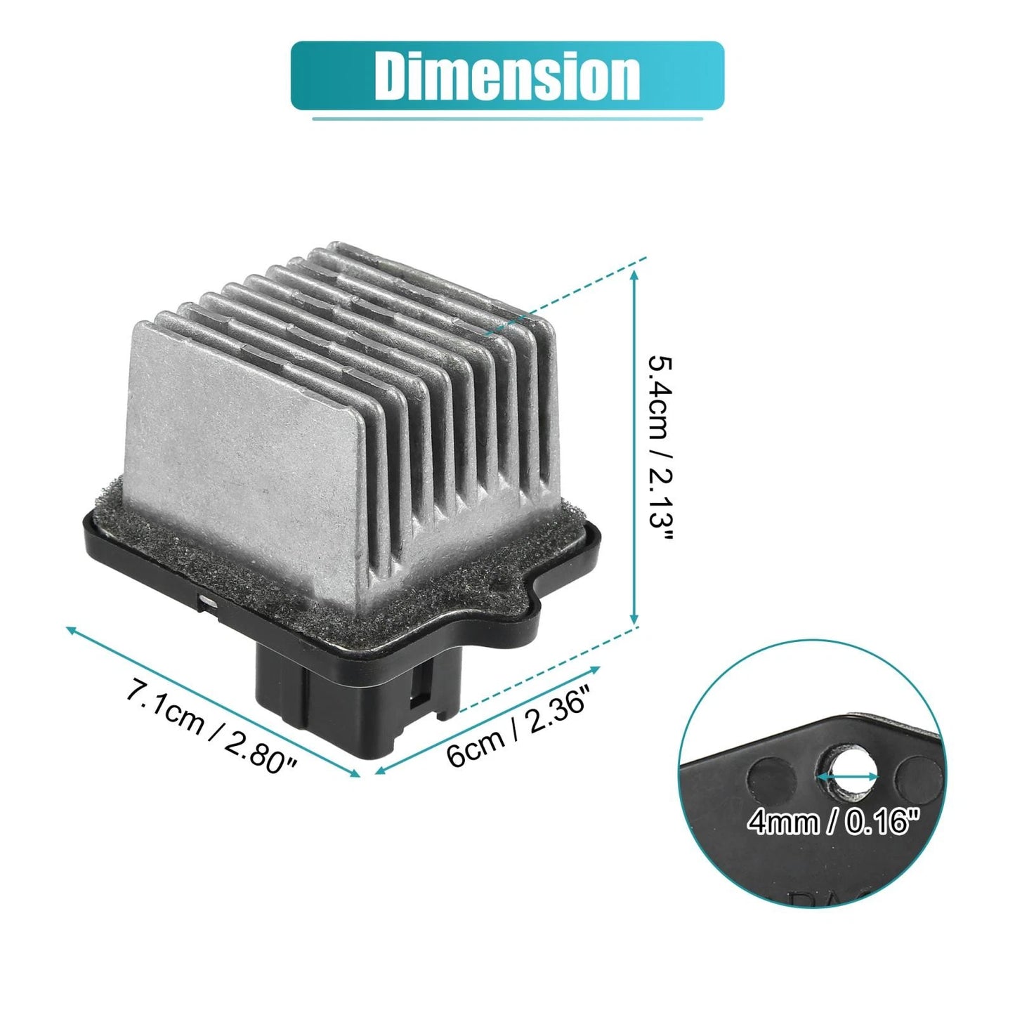 Blower Motor Resistor for Mitsubishi Lancer, Outlander (2003-2015)