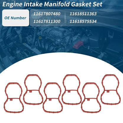 Intake Manifold Gasket w/ Flap Delete Plug for BMW