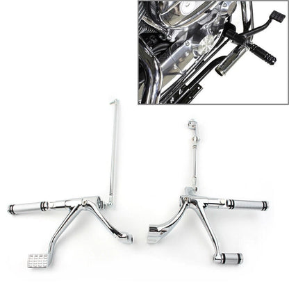 Complete Forward Controls Kit Pegs Lever Linkages for Harley Sportster (04-13)