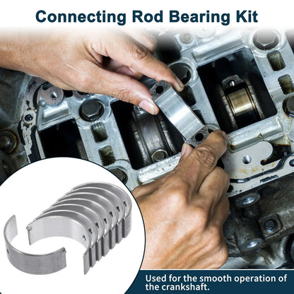 Connecting Rod Bearing Set 8 Pcs for Toyota Corona