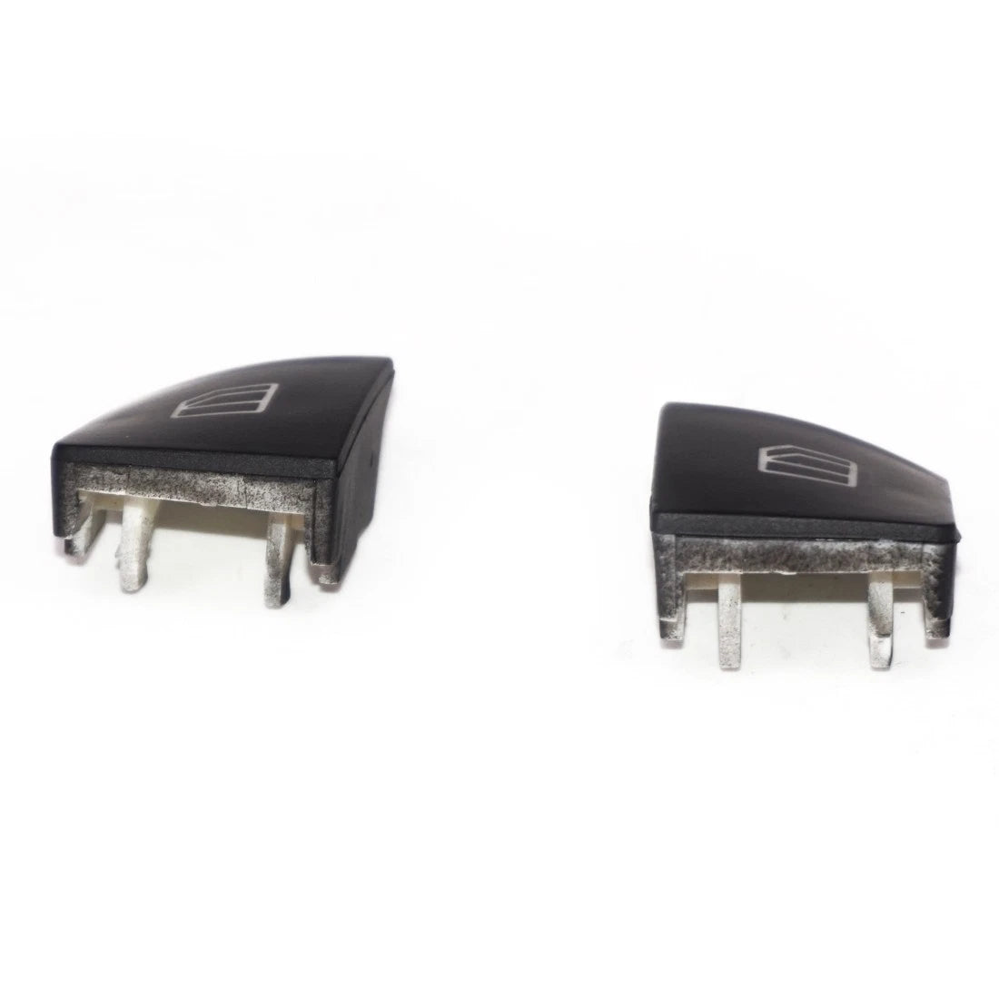 2 x Window Switch Knob Caps for Mercedes ML GL R Class W164 X164 (2006-2012)