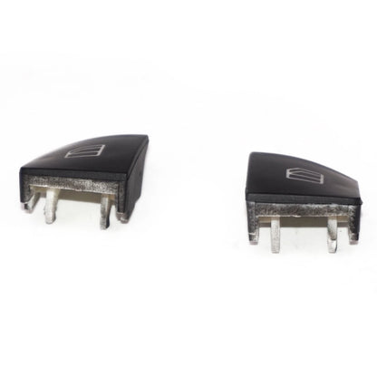 2 x Window Switch Knob Caps for Mercedes ML GL R Class W164 X164 (2006-2012)