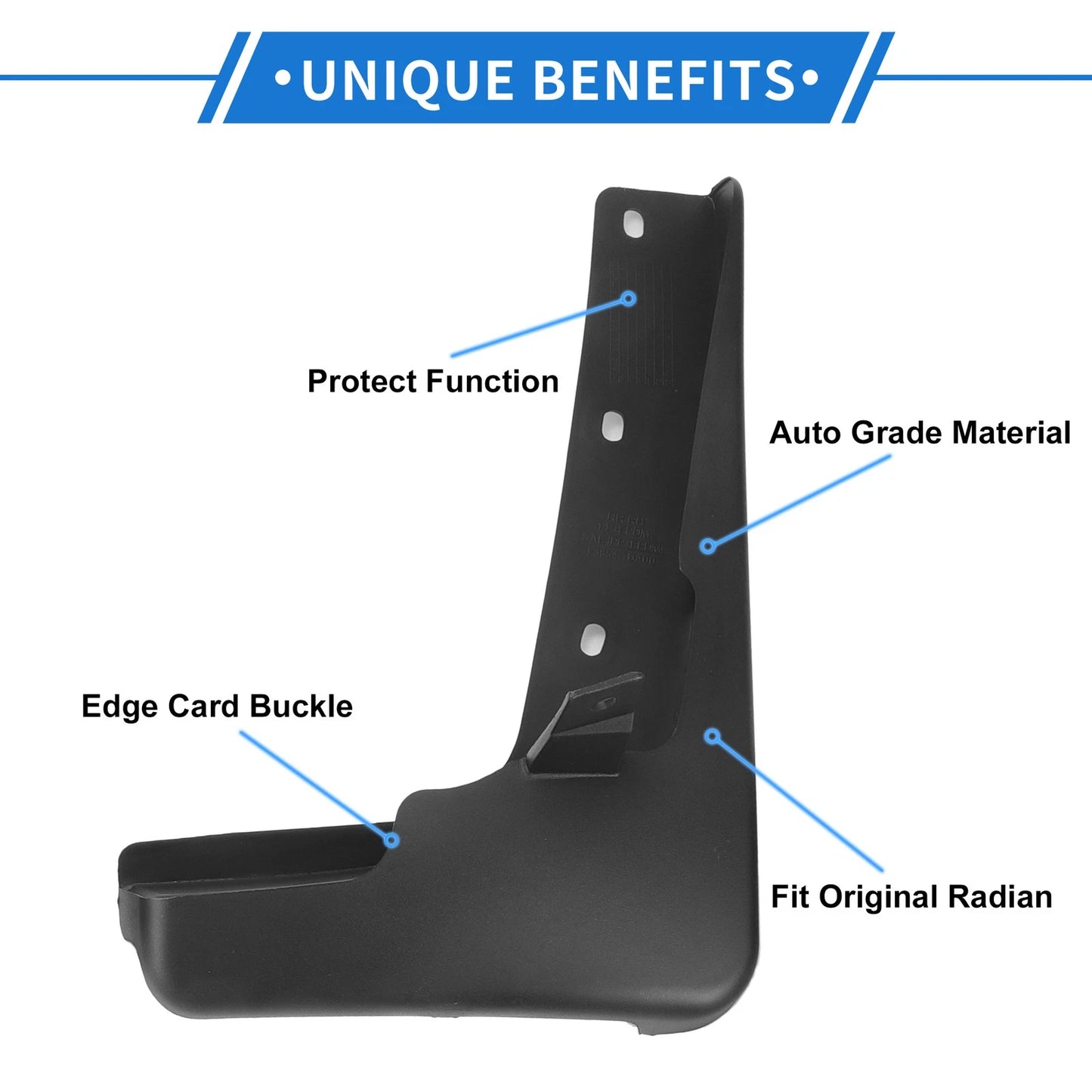 Mud Flap Splash Guards for Nissan X-Trail T31 (2008-2013)