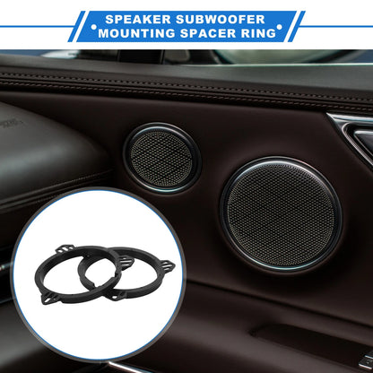 2 x Speaker Spacer Ring Tweeter Adapter for Scion XA 6.5'' (2004–2009)