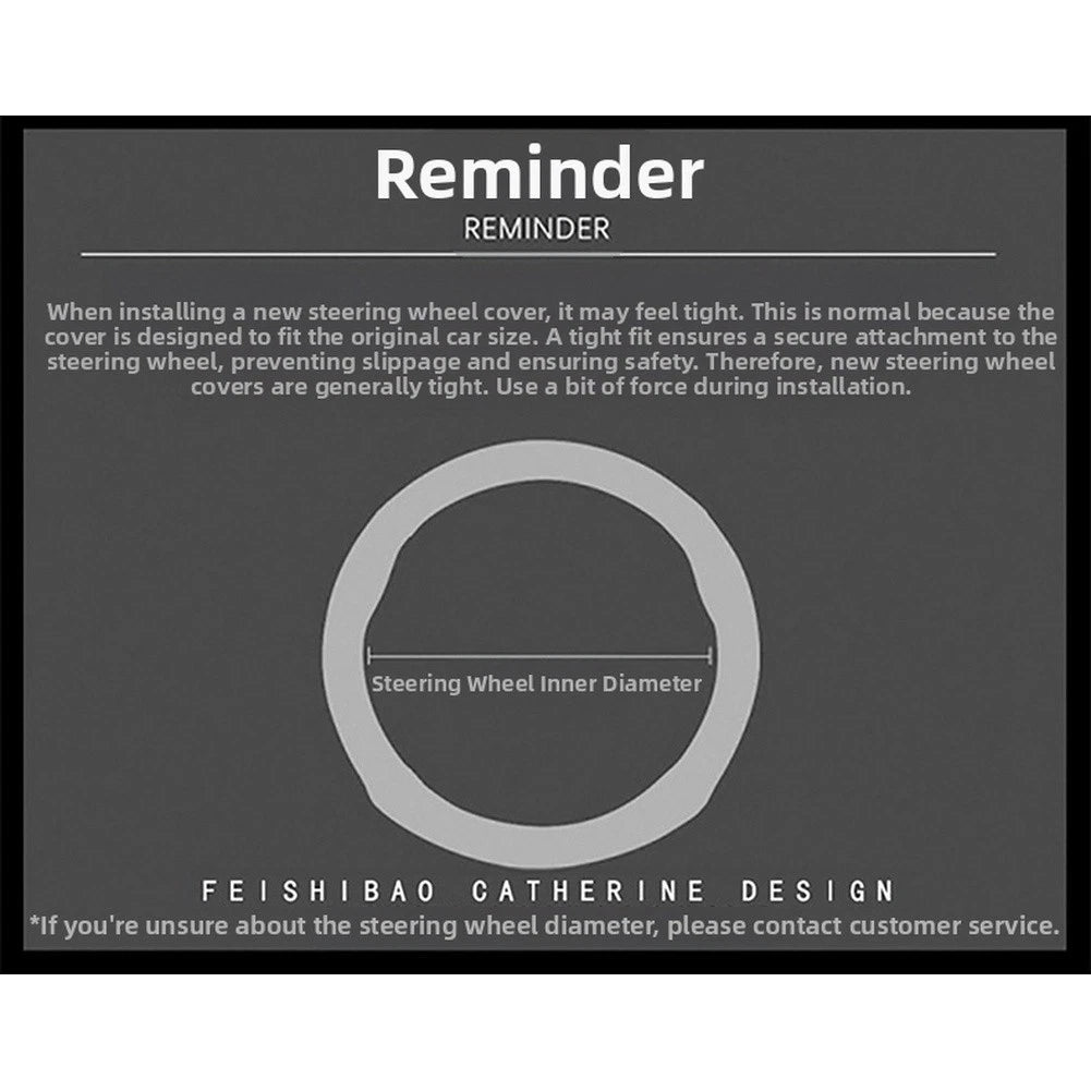 Cat Paw Silicone Steering Wheel Cover 36–38cm