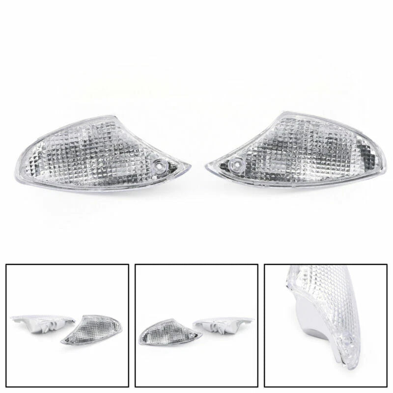 Clear Front Indicator Turn Signal Lens for BMW K1200S K1300S (2003-2016)