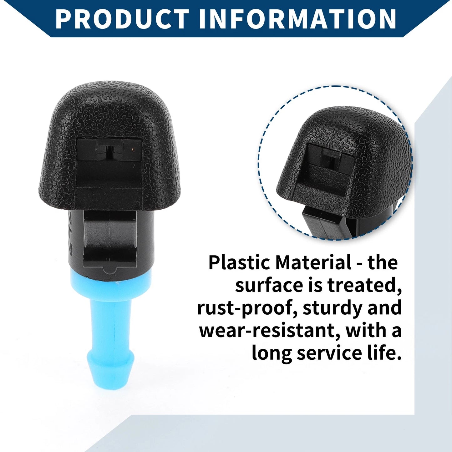 Front Windshield Washer Nozzles for Subaru Outback Legacy
