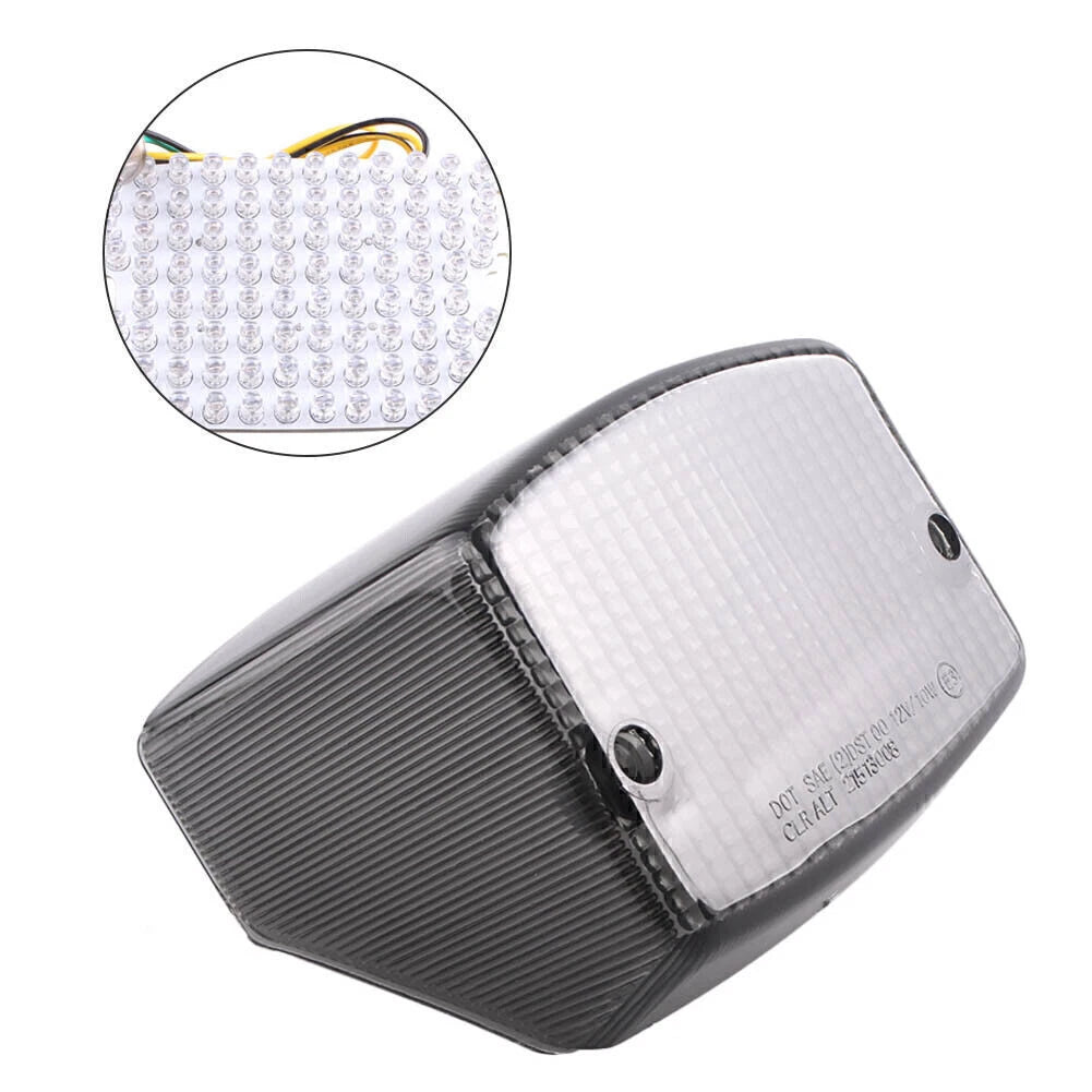 Smoke Integrated LED Tail Light Turn Signals for KAWASAKI VULCAN 750 (86-03)