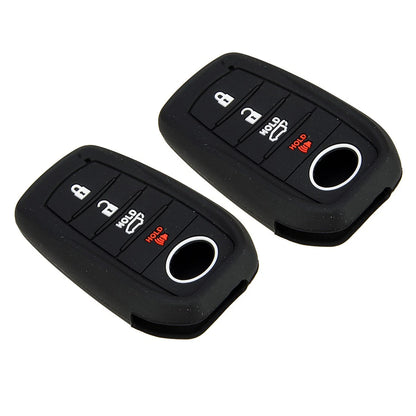 2 x Remote Key Cover Case for Toyota Tundra, Land Cruiser, RAV4 (2021-2023)