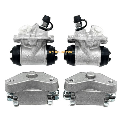 Front Brake Wheel Cylinders & Adjuster for Honda TRX250 2x4 Recon (1997–2020)
