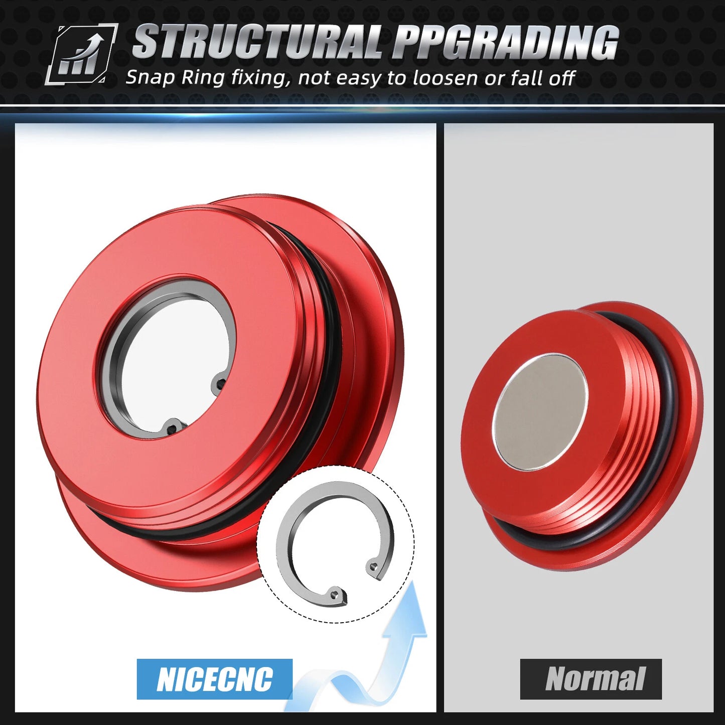Magnetic Oil Drain Plug Bolt for Honda CRF450R CRF450L CRF450X (2017-2024)